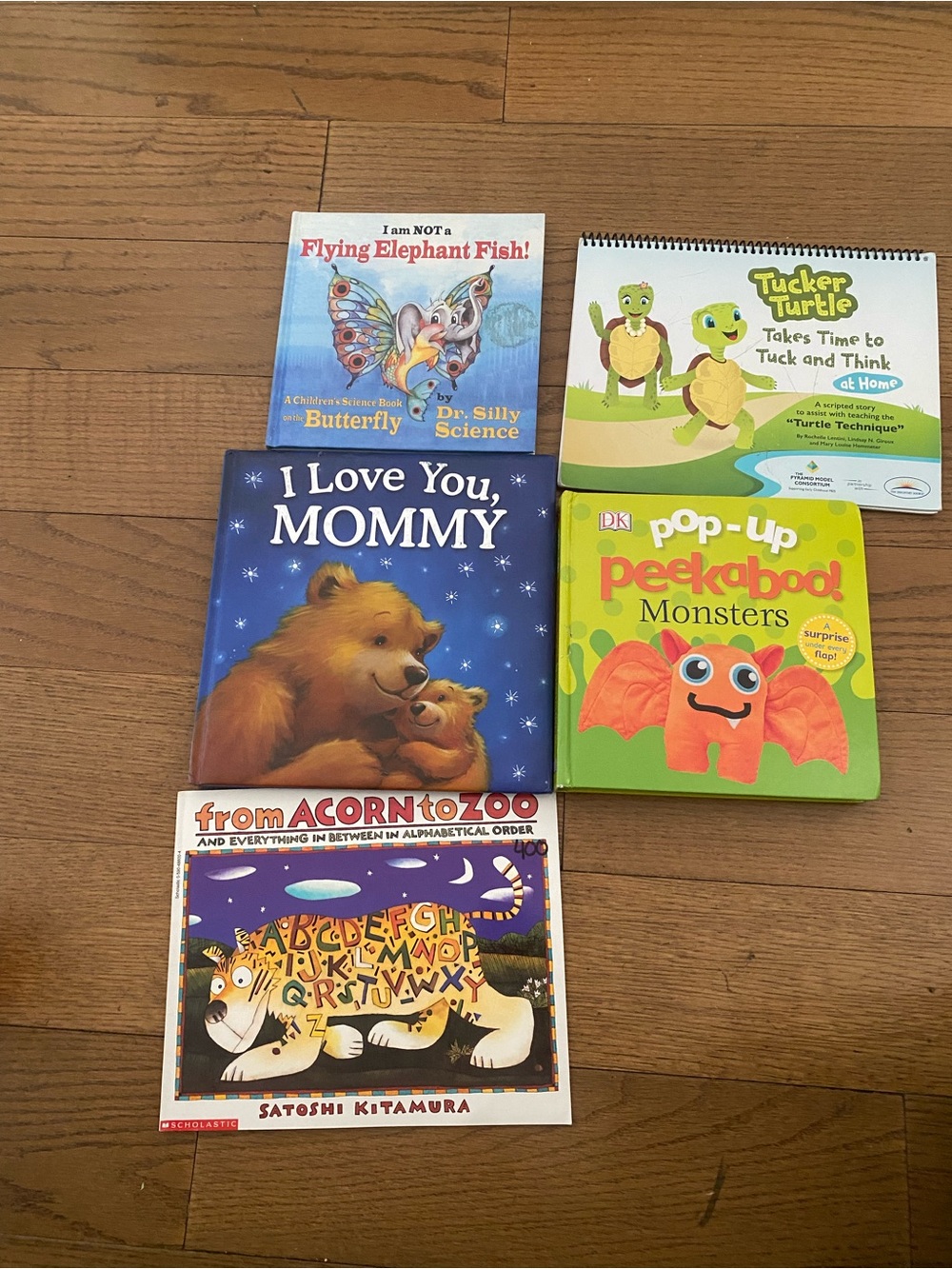 (5 books)I Love You, Mommy - Children's Picture Book (Blue)